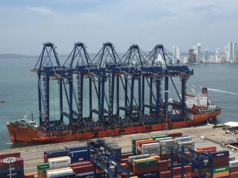 GRUPO PUERTO DE CARTAGENA REALIZA OPERACIÓN CON MAYOR MOVIMIENTOS EN SU HISTORIA